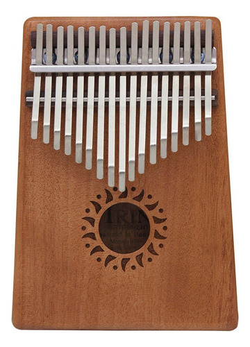 Calimba Mbira Portátil 17 Notas De Madera Maciza