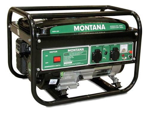 Generador Montana De 1200 W (4 Tiempos)-uso Continuo 8hs