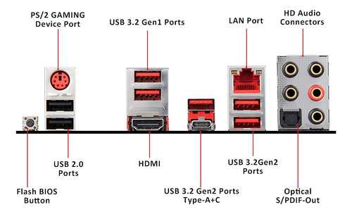 Msi Placa Base Mpg X570 Gaming Plus (amd Am4, Pcie 4.0