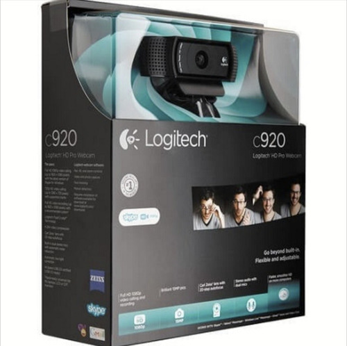 Cámara Web Logitech C920 Pro Full Hd Micrófono 