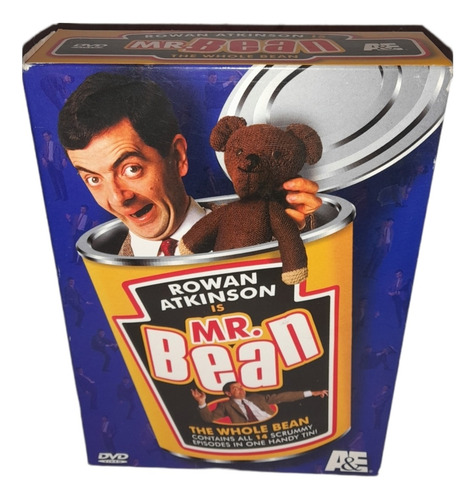 Rowan Atkinson Is Mr Bean The Whole Bean Serie Boxset 3 Dvd (Usado)