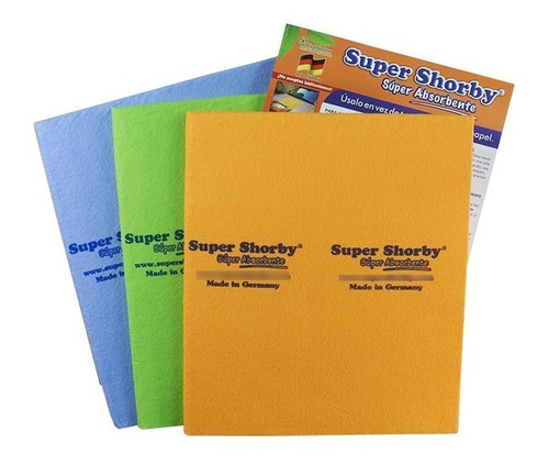 Imagen 2 de 7 de Super Shorby - Toalla Súper Absorbente - Hecho En Alemania