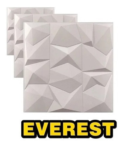 24 Placas De Parede Pvc 3d Revestimento Alto Relevo Cor Everest