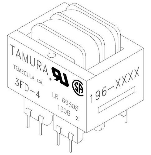 Transformador Tamura 3 Fd-410