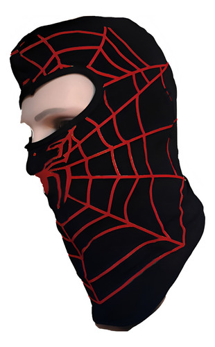 Pasamontañas Spiderman Secado Rápido Unisex Poliéster