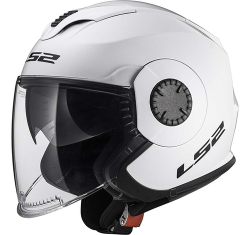 Ls2 Cascos Motos Y Powersports Casco Verso Sólido (blanc