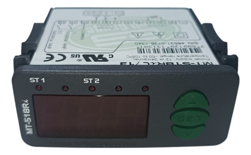 Controlador Temp. Mt-518 Ril/13 12-24vca/cc Full Gauge