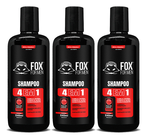Shampoo 4x1 Hidratante Xampu Shampu Champu Shampoo Xampoo