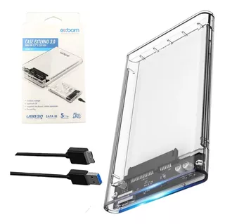 Case Externo Gaveta Hd 2.5 Ssd Sata Usb 3.0 5 Gbps Pc Note