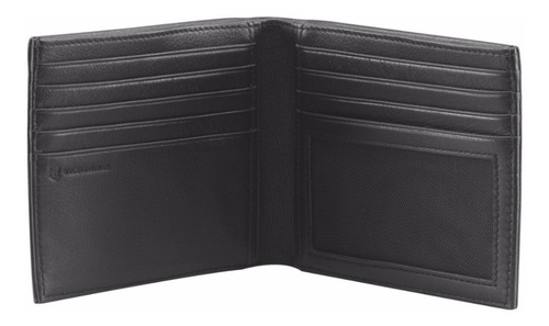 Imagen 3 de 4 de Cartera Barcelona De Piel Doble Pliegue Victorinox