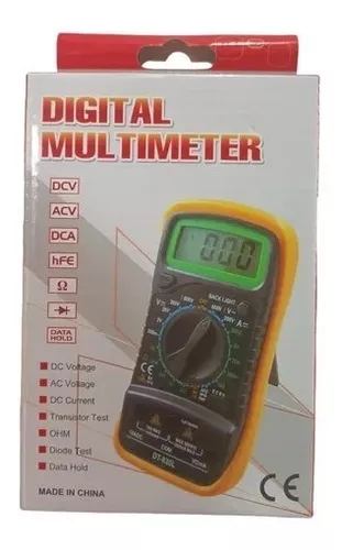 [XMEQLXMZ] Mini multímetro Digital profesional probador AC/DC Volt Tester  electricista