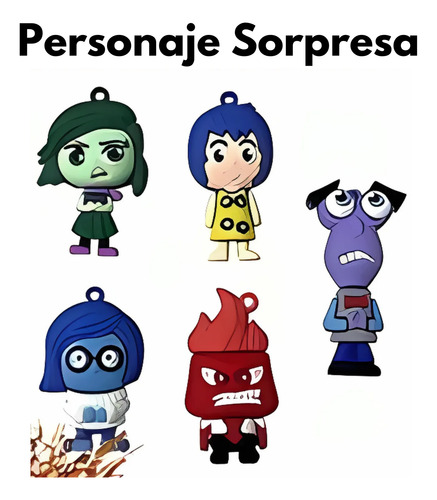 Set 12 Figuras Esferas Sorpresa Intensamente 2 Juguetes