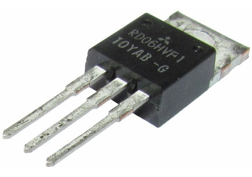 Transistor De Fm Potência Rd06hvf1 Rd06 Hvf1 7w Cze Czh
