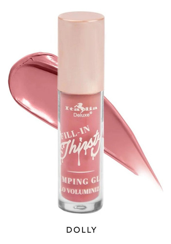 Brillo Labial Fill-in Thirsty Colored Plumping Italia Deluxe