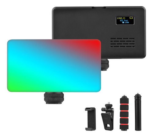 Kit De Luces De Vídeo Rgb Con Soporte Para Teléfono Para Vlo