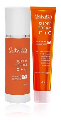 Kit Home Care C + C Belvittà Vitamina C 20% Day Night 2 Prod