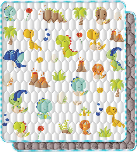 Iebabay Alfombra De Juego Para Bebé Para Parque Infantil De