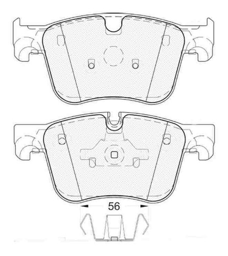 Pastilla De Freno Citroen C4 Picasso 1.6 - 2.0 Thp Hdi 13/ D