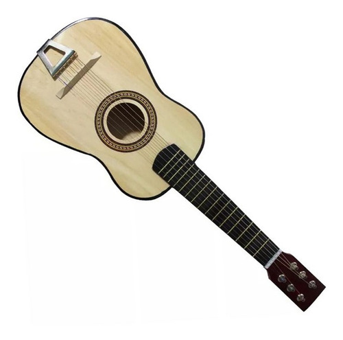 Imagem 4 de 8 de Mini Violão Madeira Infantil Acustico Luxo - Promoção
