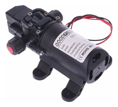 Rociador Eléctrico De La Bomba De Agua Dc 12v 70w 130psi 6l/