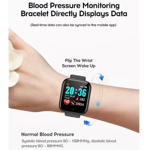 Reloj Inteligent Smartwatch Y68 D20 Deportivo Android iPhone