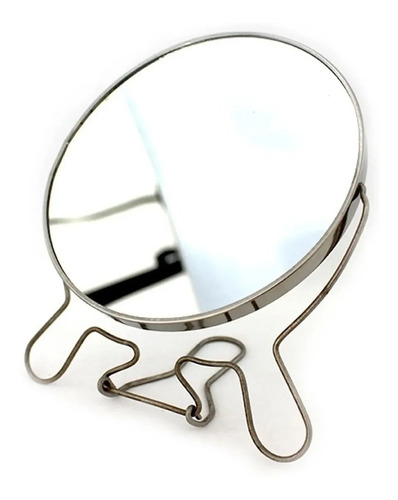 Imagen 3 de 10 de Espejo Reversible Tocador Baño Escritorio Mediano