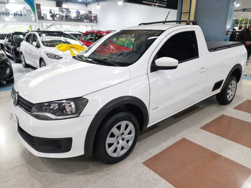 Imagem 2 de 11 de Volkswagem Saveiro 1.6 Cs 2014 Completa + Rádio Original