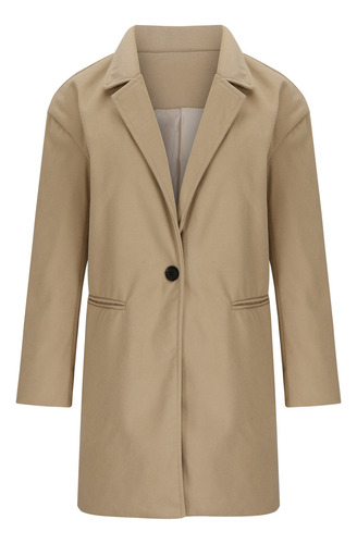 Chaqueta Para Mujer, Cuello Vuelto, Abrigo De Invierno, Con