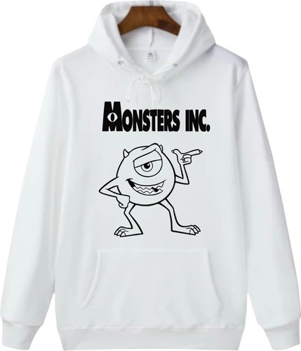 Buzos Sacos O Hoodies Monster Inc Para Niños Y Adultos  