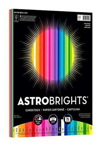 Astrobrights De Papel Cartulina De Color