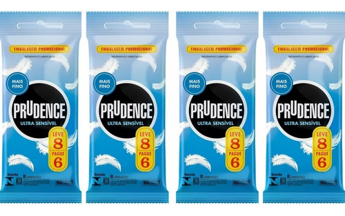 Preservativo Camisinha Prudence Sensivel Pele Com Pele 32und