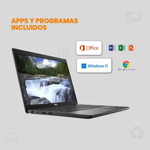 Notebooks Dell Latitude 7390 Core I7 (8va) 8gb 240gb (Reacondicionado)