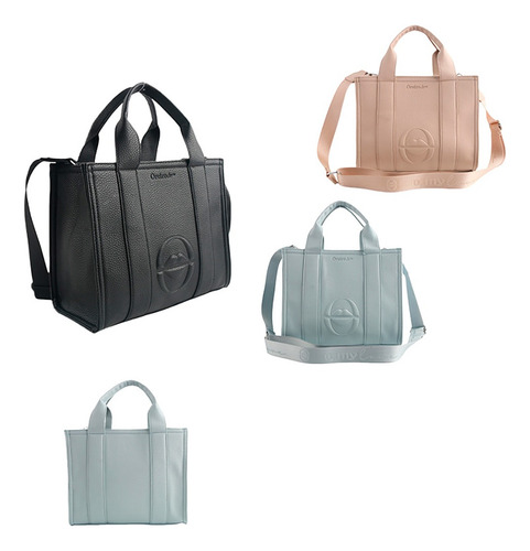 Cartera Oreiro Love De Lujo Práctica Resistente Para Color Negro Correa De Hombro Determinado Diseño De La Tela Lisa