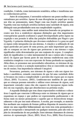 Desenvolvimento Cognitivo e Educação: Volume 2: Processos do Conhecimento e Conteúdos Específicos, de Carretero, Mario. Editorial PENSO EDITORA LTDA.,MARIO CARRETERO - direitos com autor, capa mole em português, 2013