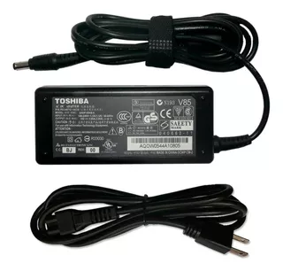 Cargador Toshiba Satellite - 19v 3.42a 65w - Plaza Sanmiguel