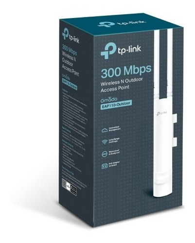 Tp-link Ap Eap110-outdoor 2.4ghz 300mbps Wifi N