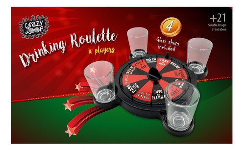 Ruleta De Mesa Casino Shots Juego De Fiesta Bar Diversión