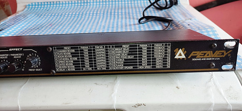 Procesador De Voz Peavey Deltafex (Usado)