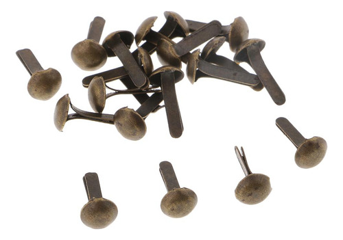 1200x Clavos De Metal Adorno Dorado Para Hacer Tarjetas Diy