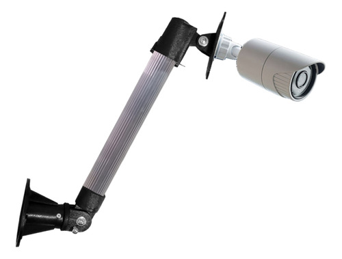 Suporte Sensor Muro Alumínio Câmera Cftv Infra Iva 70cm 