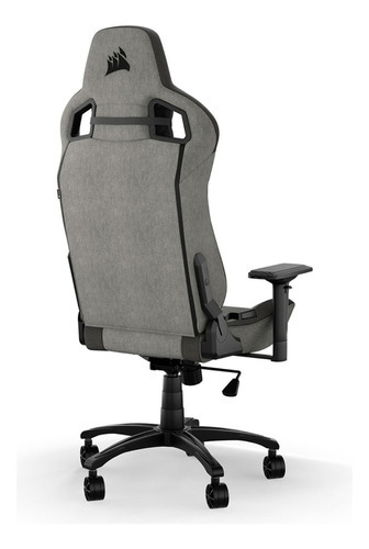 Cadeira para jogadores Corsair T3 Rush Grey - Charcoal (2023) Cor preta