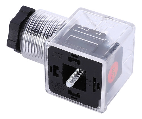 Conector De Válvula Solenoide Enchufe Indicador De Enchufe