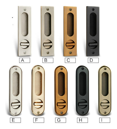 Cerradura Puerta Mute Mortice Corredera Manija Oculta Madera