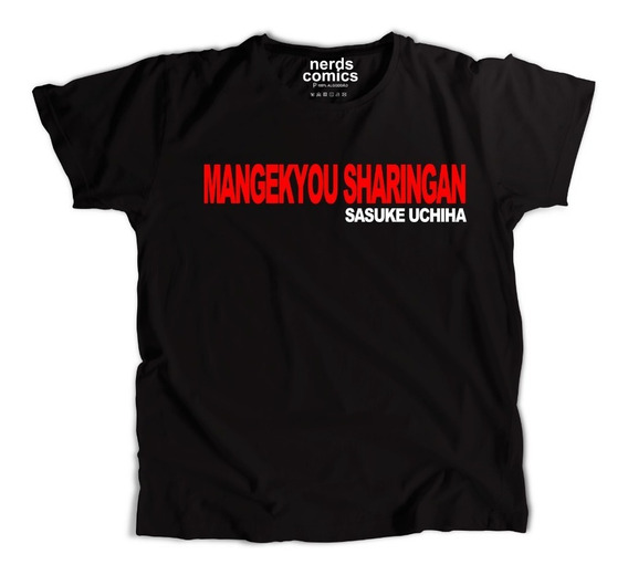 Lente Mangekyou Sharingan Camisetas Com O Melhores Preços