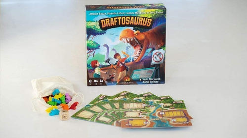 Imagen 3 de 5 de Draftosaurus: Juego De Mesa Para La Familia Y Amigos