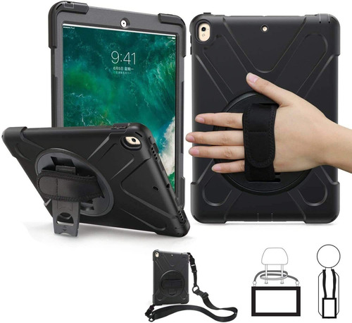 Funda Para iPad Pro / Air 3 10.5  Tsq Con Soporte Y Correa