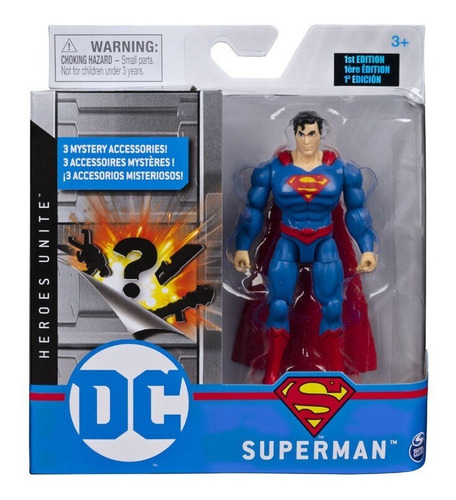 Figura De Acción Superman Heroes Unite 