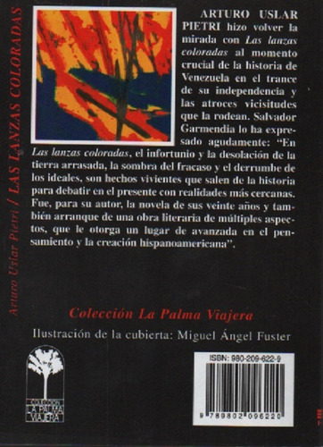 Las Lanzas Coloradas Arturo Uslar Pietri