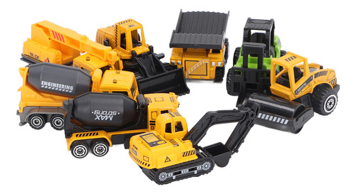 Juego De Juguetes Car Toys De 8 Piezas Para Camiones De Cons
