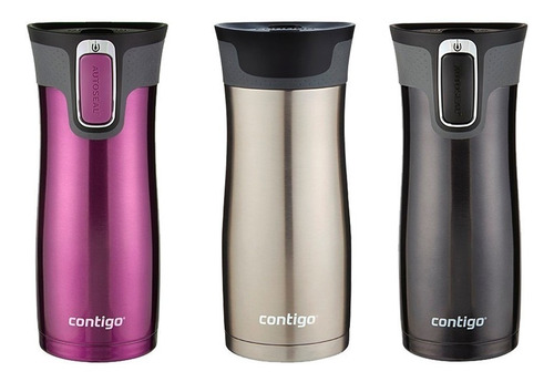 Vaso Termico Contigo Acero Inoxidable West Loop 473ml